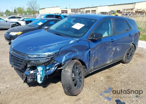 2024 Chevrolet Equinox Fwd Ls from USA, damaged, VIN 3GNAXHEG9RL366616